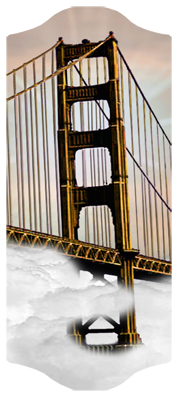 DARAY-C-124-BZ Crossing Over (Bridge) Bronze